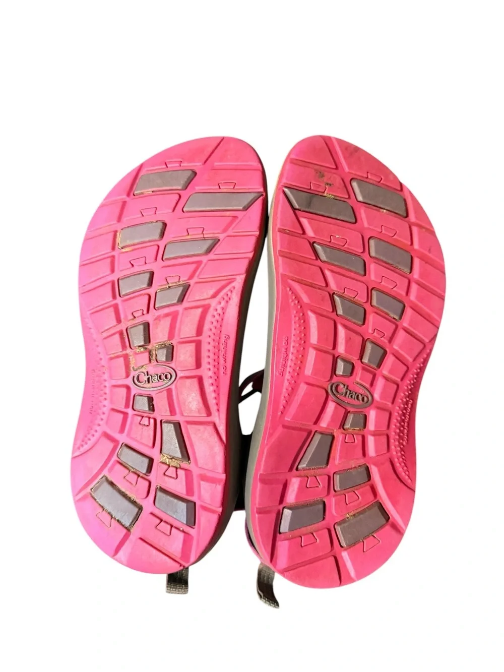Chaco Kids Z/1 Classic Sport Sandals Pink Purple Strap Size 1 Adjustable Outdoor